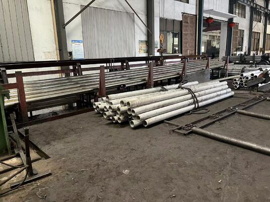 Slit Edge 9mm Thickness 2205 2507 Duplex Stainless Steel Pipe Tube Welding Cutting Services with Tolerance 1 Percent
