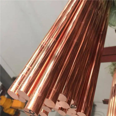 Non Ferrous Metal Copper Round Rod C12200 C18980 C15715 8mm 99.9% Pure Bar