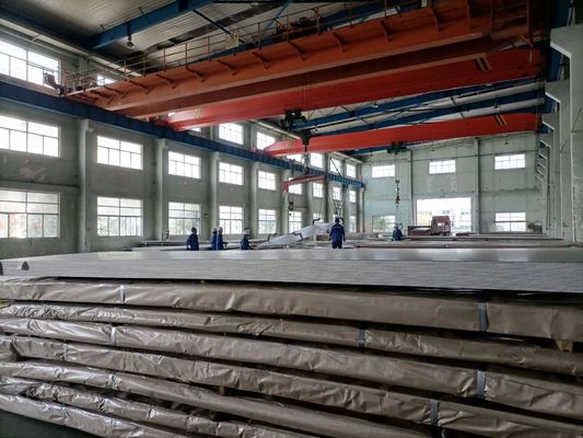 High Strength 446 441 Grade 400 Series Stainless Steel Sheet 55mm Thickness Silver Polished Mirror Surface Plate